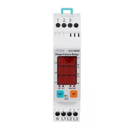Relais de tension réglable monophasé 240 V CA avec protection contre les pannes de phase, électromagnétique scellé de taille miniature