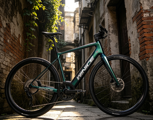 Bici <span class=keywords><strong>Elettrica</strong></span> da Strada in Fibra di Carbonio, Ultraleggera 15kg, Autonomia 90km, Freni a Disco Idraulici, per Uso Quotidiano e Corse in Città - Product Image 6