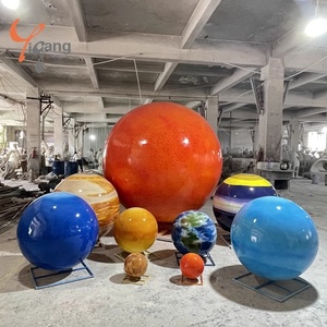 Lớn Tùy Chỉnh Thiết Kế Tám Hành Tinh Điêu Khắc Nhựa Sợi Thủy Tinh Mô Hình Cho Mẫu Giáo Giáo Dục Sớm Phòng Khám Phá Khoa Học - Product Image 2