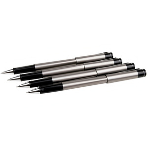 Bolígrafo de Tinta de Gel Deli S95, Punta de 0.5mm, Escritura Negra Estable, Cuerpo Metálico - Product Image 5