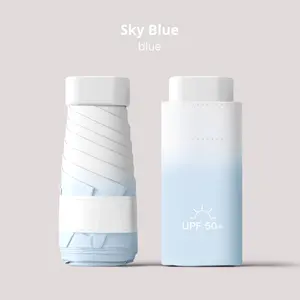 Le nouveau petit parapluie présente un motif dégradé et un style novateur. C'est un parapluie cadeau pour les femmes - Product Image 6