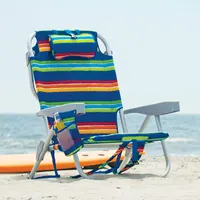 กระเป๋าเป้แบบพับได้สำหรับทำกิจกรรมกลางแจ้ง,เก้าอี้พับได้สำหรับแค้มปิ้งเก้าอี้ชายหาดแบบพกพาทำจากอลูมิเนียมอ๊อกฟอร์ดแบบลำลอง