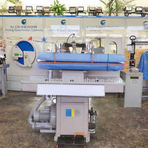 Presse à vapeur industrielle pour vêtements, équipement de blanchisserie commerciale pour le <span class=keywords><strong>repassage</strong></span> des chemises et des pantalons, fer à repasser chauffant - Product Image 4