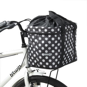 Panier avant multifonctionnel panier de vélo boîtes de panier de vélo sac de vélo étanche sac de vélo - Product Image 5