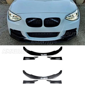 For BMW 1 Series F20 F21 M Sport 2012-2014 Car Front Bumper Spoiler Lip Diffuser Modification Part Bumper <b>Protector</b> <b>Corner</b> Trim - Product Image 2