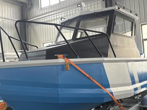 Bateau <span class=keywords><strong>de</strong></span> pêche <span class=keywords><strong>de</strong></span> luxe en aluminium 24.6ft 7.5M Nouveau moteur hors-bord 4 temps Jetski Gonflable Rush Wave <span class=keywords><strong>Jon</strong></span> Boat pour les passionnés - Product Image 3