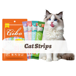<span class=keywords><strong>Gibo</strong></span> Brand 15g Wet Cat Treats Bonito Flavor Lickable Factory Venta al por mayor Opciones personalizables disponibles - Product Image 1
