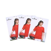 Carte de tête personnalisable avec impression, support pour chaussettes, emballage plastique OPP pour biscuits, avec trou Euro