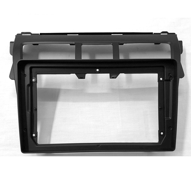 OEM 9 Inch Car Dash Kit Audio Fascia Frame for Toyota Vios Yaris 2008 2013 Android Stereo Car Audio Frame Car Dash Panel
