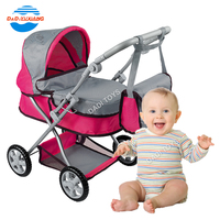 Poussette pour poupée en métal, best-seller 2023, jouets pour filles, poussette pour poupée pour enfants