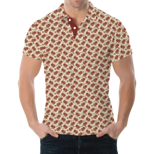 Chemises polo de haute qualité en gros, logo brodé personnalisé, coupe ajustée, couleur unie, uniforme, polo à manches courtes pour hommes - Product Image 3