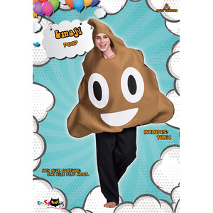 Costume <span class=keywords><strong>de</strong></span> cosplay caca blagues, activités créatives <span class=keywords><strong>de</strong></span> fête d'halloween sur le Campus - Product Image 2
