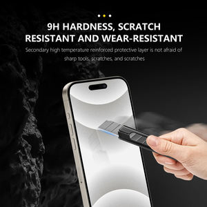 ฟิล์มกระจกนิรภัยแบบเต็มจอ HD 2.5D 9H สำหรับโทรศัพท์มือถือ iPhone 15 14 13 12 11 Pro Max - Product Image 4