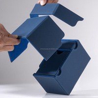 Boîte de rangement convertible Gamegenic Watchtower 100+ XL pour 100 cartes à double protège-cartes en cuir PU