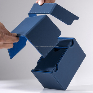 Hộp đựng bài Gamegenic Watchtower 100+ XL có thể mở rộng, chứa được 100 thẻ bài có bao bảo vệ kép, chất liệu da PU, dành cho bài MTG - Product Image 3