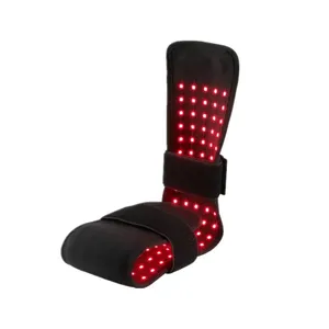 Terapi lampu merah & inframerah, alat sepatu terapi lampu merah LED untuk kaki 640nm & 660nm & 880nm