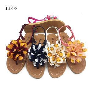 Новая модель, пластиковые уличные тапочки, обувь, повседневные красивые сандалии для девочек - Product Image 3