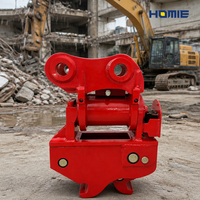 Attache rapide hydraulique inclinable personnalisable à 180 degrés pour excavatrice avec inclinaison assistée pour excavatrice de 1 à 30 tonnes, support OEM