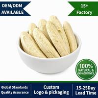 Vriesgedroogde banaan met een hoog vitaminegehalte, hele vriesgedroogde banaan, gedroogd fruit