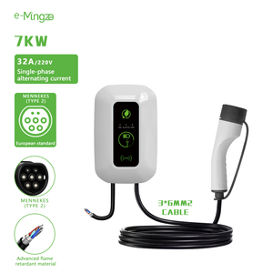 E-mingze con Certificación CE, Nueva Estación de Carga para Vehículos Eléctricos, Colorida, 7KW 11KW 22KW, Cargador Rápido Tipo <span class=keywords><strong>2</strong></span> BDY para Auto Eléctrico MZEU-074 - Product Image 2