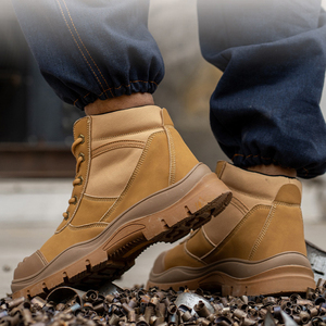 Scarpe da Lavoro OLICOM con Punta in Acciaio Antiurto e Antiperforazione per Uomo, Suola in Gomma Resistente all'Usura, Comode e Alla Moda - Product Image 3