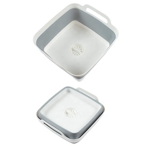 Hermosa y delicada plegable comida filtros de corte Junta plegable plato bañera - Product Image 1