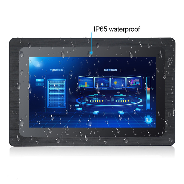 12.1 10.1 Inch Capacitive Touch Screen 1280x800 Ip65  Vesa/ Embedded/ Open Frame Industrial Control Panel Monitor Pc