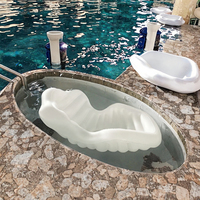 Installation gonflable flottante d'amusement de l'eau de salon de piscine d'adultes pour la relaxation