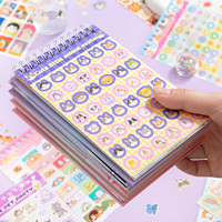 Livre d'autocollants SIMNO Cute Pet Collection, 32 feuilles d'autocollants pour chats et chiens, pour scrapbooking et journalisation DIY
