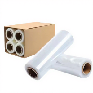 Pellicola <span class=keywords><strong>Estensibile</strong></span> Industriale di Alta Qualità a Prezzo Competitivo, Resistente all'Umidità fino al 300%, in LLDPE, per <span class=keywords><strong>Imballaggio</strong></span> Plastico, 80 Gauge - Product Image 1