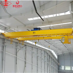 Grúa aérea de doble viga europea, equipo de elevación industrial de 25 toneladas, puente, grúa de viga móvil - Product Image 6