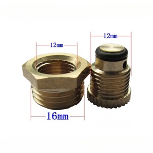 Accessoires pour compresseur d'air : Pompe à air silencieuse sans huile, petite, avec valve de vidange tout cuivre et bouchon de sortie des eaux usées - Product Image 3
