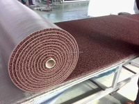 Chine Fabrication Anti-dérapant Protection de Sécurité Spaghetti Tapis de Sol Nouilles Pvc Gold Rush Roll Mat