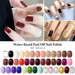 <span class=keywords><strong>Mtssii</strong></span> เล็บกลิตเตอร์สีชมพูสีแดงแบบไม่ต้องใช้โคมไฟ15มล. สำหรับทำเล็บสีทาเล็บเคลือบเงาด้วยน้ำที่มีสีสันลอกออกได้ - Product Image 3