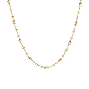 Collier en argent pur S925 avec perles en forme de fleur d'olivier, design élégant de niche française, vintage, tendance, chaîne de pull - Product Image 5