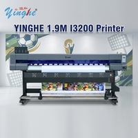 Imprimante éco-solvant grand format YINGHE 2026 nouvelle 1,9 m (6,2 pi) I3200 pour bannières flexibles, vinyle, PP rétroéclairé, encre CMYK rapide SA JHB CMYK en stock