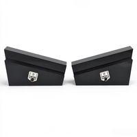 Boîte de rangement sous plateau en aluminium incliné pour pick-up, avec serrure à poignée en T, étanche, pour Hilux, Ranger, Isuzu (Australie)
