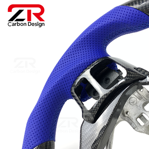 Volant en fibre de carbone personnalisé pour Lexus IS ISF RC CT NX IS250 IS350 NX200 NX300 ES <span class=keywords><strong>500</strong></span> <span class=keywords><strong>F</strong></span> 2013-2022, intérieur en fibre de carbone - Product Image 2