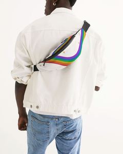 กระเป๋าสะพายข้างลายสายรุ้ง รัก LGBTQ อุปกรณ์เสริมสำหรับงานพาเหรด - Product Image 2