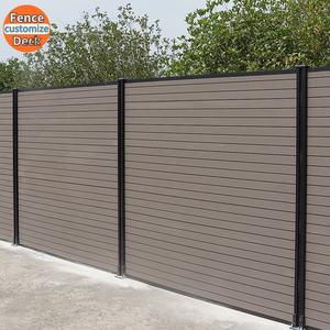 Límites exteriores de bajo mantenimiento con nuestras puertas Premium, diseñadas para una máxima resistencia a la intemperie/UV. Cercado WPC. - Product Image 2