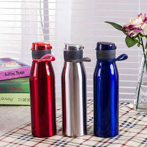 <b>For</b> Sports Stainless Steel Leak-Proof Eco-Friendly Vacuum Insulated Water Bottle Outdoor Tumbler Custom Logo Printable Handle - Product Image 1