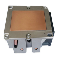 Radiateur CPU de serveur 2U 3647Square à 4 caloducs, double roulement à billes, liaison cuivre-aluminium, refroidisseur CPU Intel LGA 3647 Square