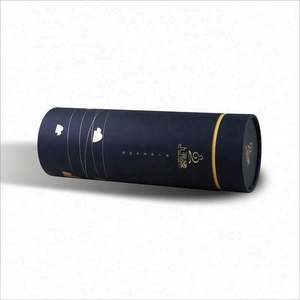 High Quality Cylinder Wine Gift <b>Box</b> Custom Design <b>Round</b> Paper <b>Box</b> For Gift - Product Image 2