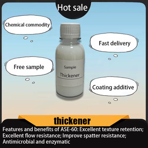 ASE60 Acrylic <strong>Thickener</strong> for Water-Based Coatings Inks Adhesives Emulsions Petroleum Additives <strong>Alkali</strong> <strong>Swelling</strong> Property - Product Image 2
