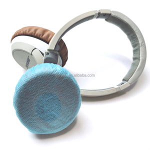 Livraison rapide, protège-écouteurs jetables en tissu non tissé de 7 cm, colorés, protecteurs, protège-écouteurs hygiéniques - Product Image 5