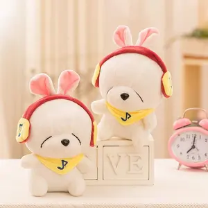 Hengyuan Wholesale Kawaii Animal Plush Toys Stuffed Rabbit Hamster Panda Cow Backpack Plush Keychain Dolls for Kids