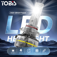 YOBIS 2026 Nuevo M9 Pro-4 140W Luces LED 12000LM Bombilla LED H11 para Faros Delanteros de Coche con H1 H4 H7 Canbus Accesorios para Coche Súper Brillantes