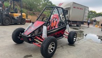 Kart à pédales électrique monoplace 2026 le plus populaire, 5000W, batterie lithium 72V, buggy tout-terrain, vitesse maximale 70km/h