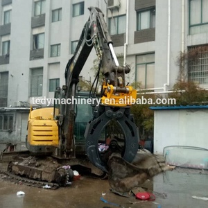 <span class=keywords><strong>Hitachi</strong></span> ZX100 ZX120 ZX130 excavadora montada registro hidráulico <span class=keywords><strong>grab</strong></span> forestal <span class=keywords><strong>grab</strong></span> - Product Image 4