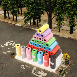 Dispensador de Bolsas de Basura para Excrementos de Perros, Personalizable, Ecológico, de Plástico, con Linterna, para Exteriores - Product Image 4